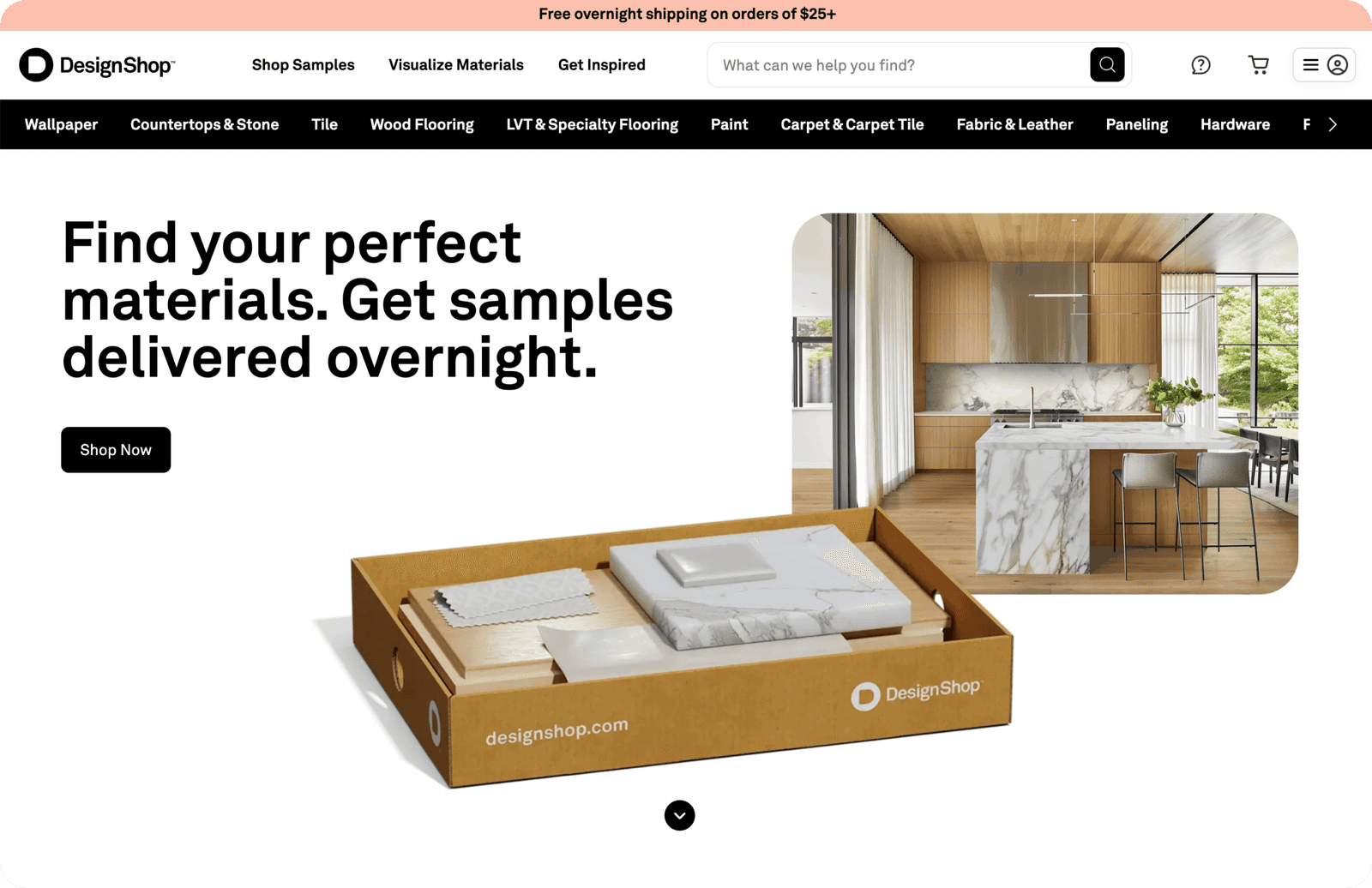 Design Shop desktop carousel image 1
