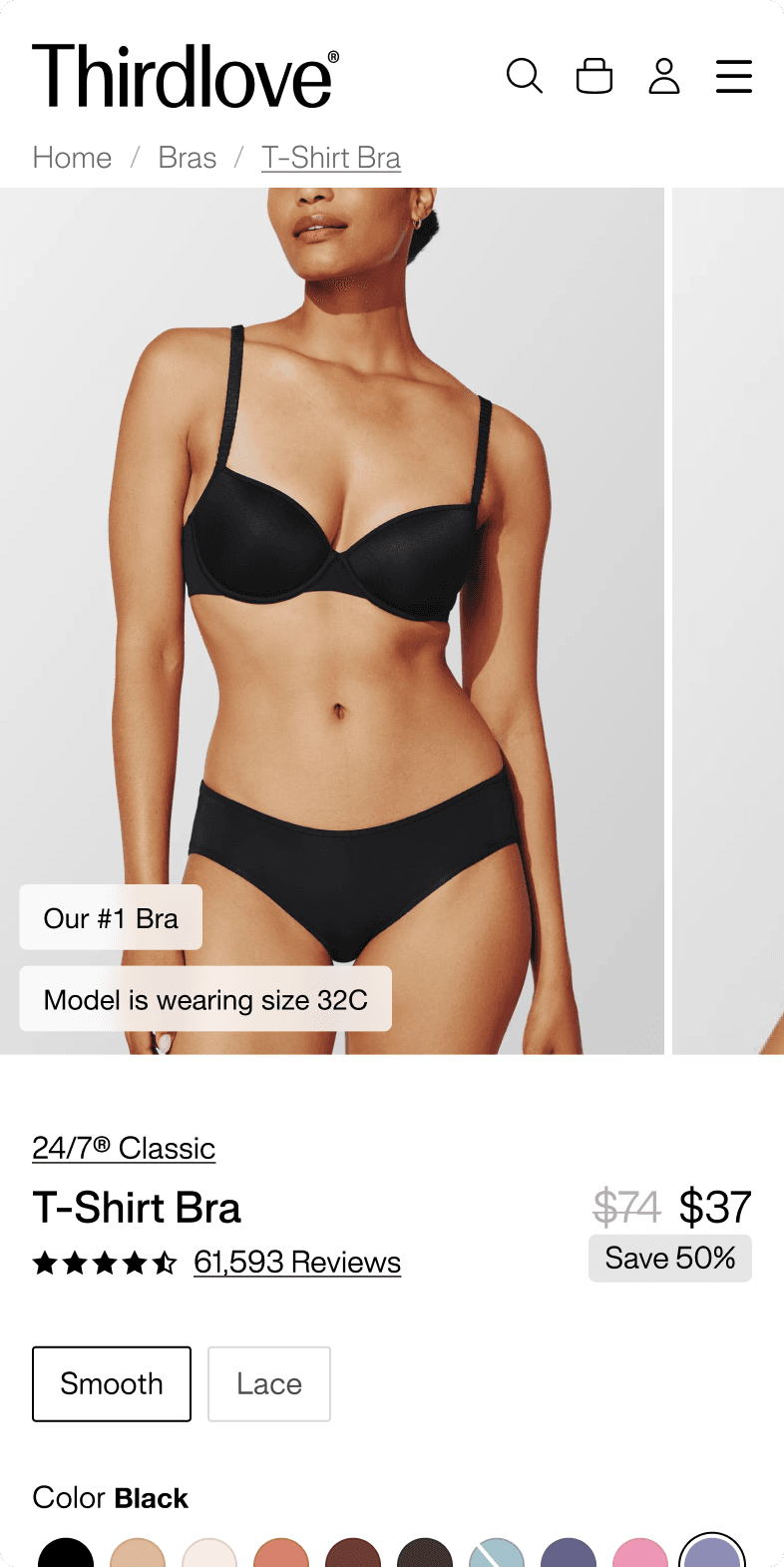 SATCO|NUVO Domino mobile page with a lit parking lot at night and description of the hub-free Bluetooth mesh control system